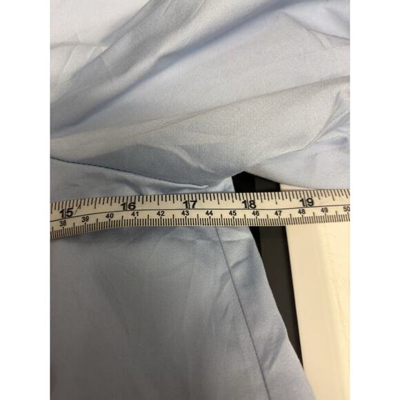 Saks Fifth Avenue Blue And Ribbon Off The Shoulder Top M20 - Picture 9 of 10